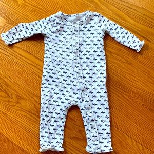 Lila and Hayes Airplane Onesie 3-6 Mo